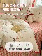 ins Wind Cartoon Cat Pure Cotton Four-Piece Set 100% Cotton Bed Sheet Duvet Cover Quilt Cover Fitted Sheet Dormitory Bed Three-Piece Set