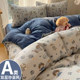 A Four-Piece Bed Set with Double-Layer Gauze Duvet Cover for Single Bed, 2026 New Model Duvet Cover, Bed Sheet, Duvet Cover, Dormitory Three-Piece Set 4
