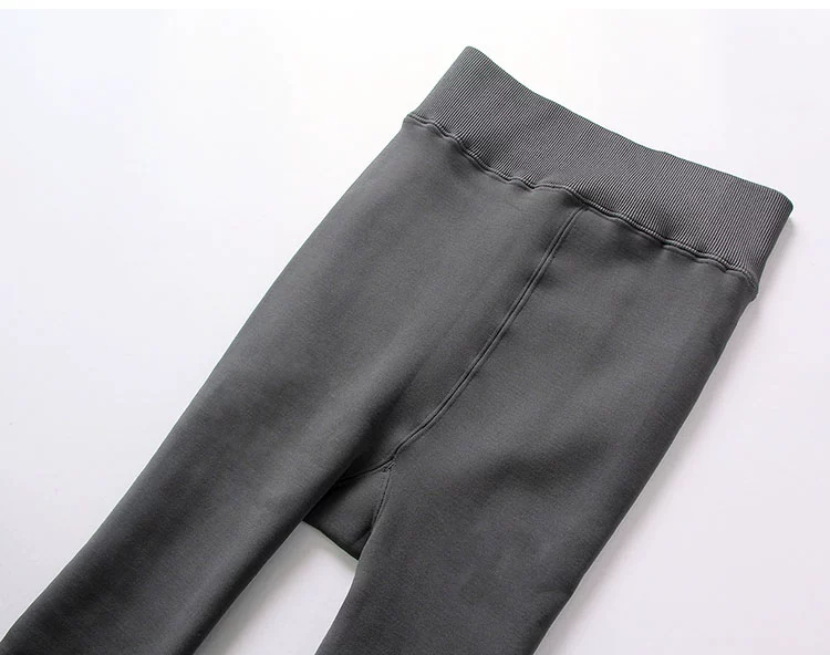 1200D mùa thu và mùa đông dày cộng với quần legging nhung ấm áp màu da thịt tất chân nữ giảm béo Nhật Bản