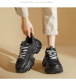 Весенняя демисезонная спортивная универсальная высокая обувь на платформе для отдыха, подходит для подростков