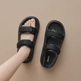 Сандалии, летняя комфортная обувь на платформе, спортивные пляжные слайдеры на липучке, тапочки