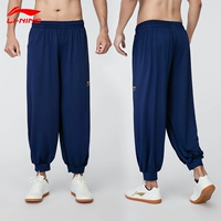 Li Ning Taiji Pants New-Tibetan Blue (принимая большой размер) [та же модель мужчин и женщин]
