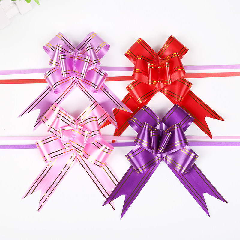 3cm cm PMB Flower Packaging Material for Christmas Eve Bag Apple decoration blossom bow bow