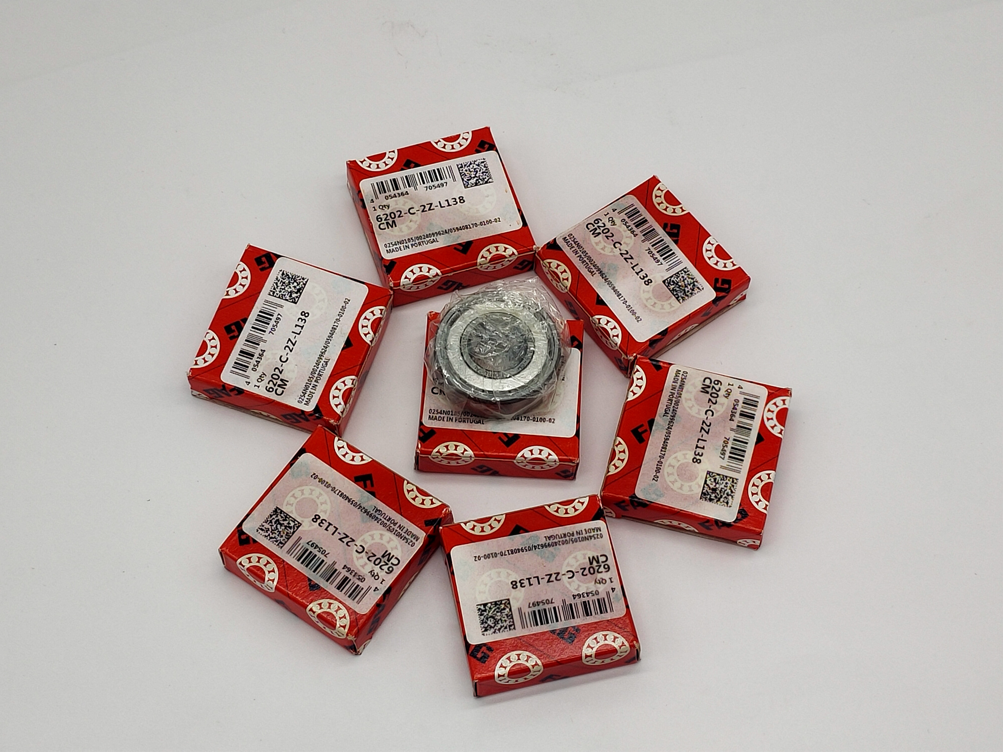 Germany FAG deep groove ball bearing 6200 6201 6202 6203 6204 6205 6206-2RHS 2ZR