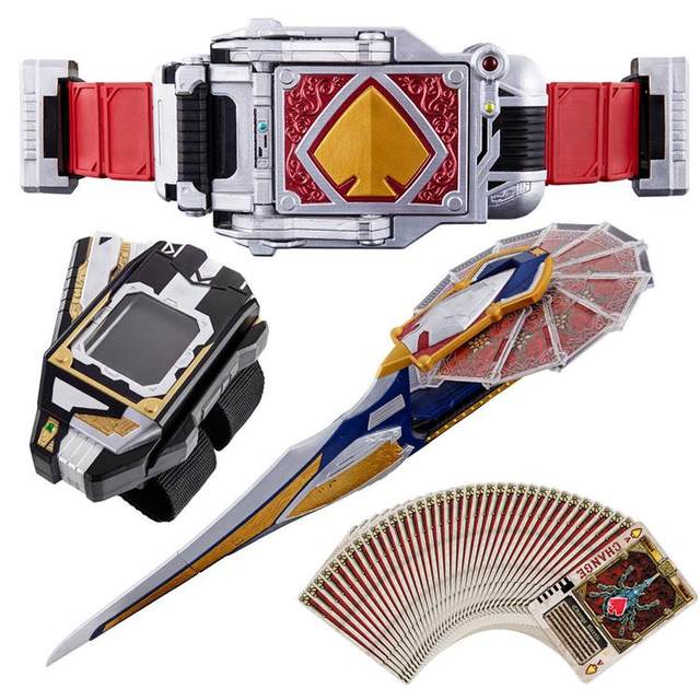 Spot SF Express ສົ່ງຟຣີ Bandai CSM Kamen Rider Blade Sword Transformer Belt Awakening Sword Deluxe Edition