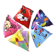 Zhenxuan rice dumpling-shaped handmade canvas childrens throwing sandbags primary school students kindergarten physical education class for first grade triangle