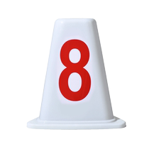 Zhenxuan professional track and field competition ABS triangular track piers square track signs track and field track signs No. 1-8