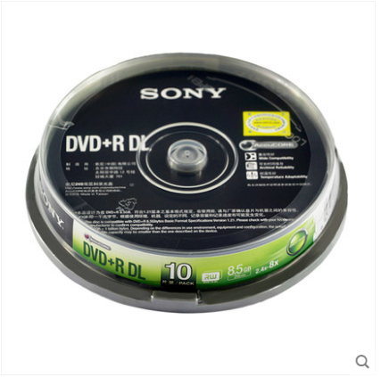 Sony索尼dvd R Dl 8 5g D9 雙層刻錄光盤大容量空白光盤10片 露天拍賣