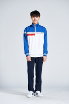 Brand school uniform junior high school uniforms two-piece spring sportswear pants two Version @