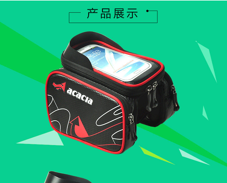 Sacoche pour vélo mixte ACACIA - Ref 2212454 Image 30