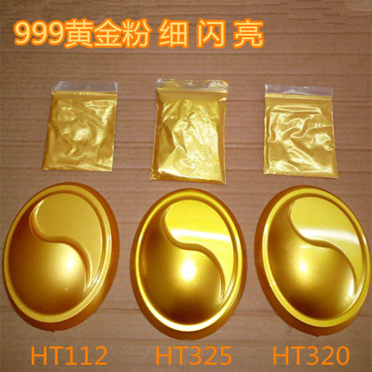 Hongtai Import Yellow Gold Powder Flash Powder 24K Gold Powder Bright Gold Powder Beauty Stitch Durin Powder Environment Friendly and Beauty Pearl Gold Powder