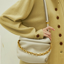 Hong Kong Bag 2021 New Tide Cloud Bag Leather Women Summer Folds Dumpling Bag Chain shoulder bag Fashion Womens Bag