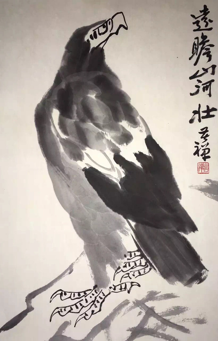 Li Kuchan looks forward to the mountains and rivers, famous celebrities, famous handwritten calligraphy and painting, authentic collection of antiques, old paintings, fine calligraphy and painting, old bags