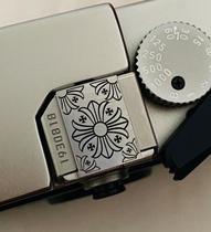 Crow Heart Cross is suitable for Leica Fuji x100v Canon Nikon Sony camera hot shoe cover shutter sticker