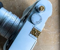 24k gold-plated cherry blossom suitable for Leica Leica Fuji Sony Kon Canon camera micro-SLR hot shoe protective cover