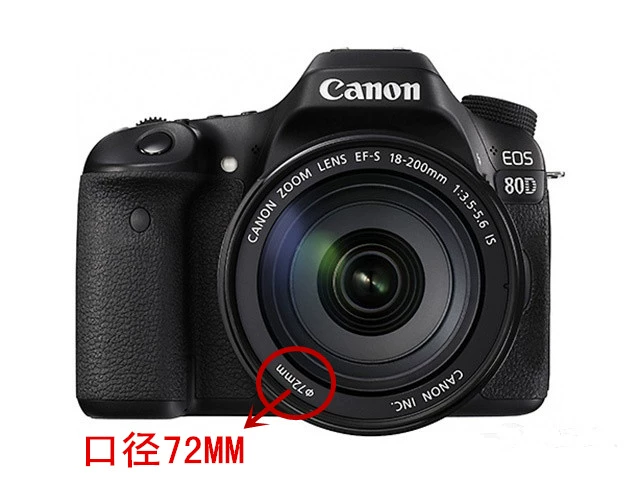 Ống kính máy ảnh Canon EOS 50D 60D 70D 80D 5D 6D 7D2 18-200 DSLR 72MM - Phụ kiện máy ảnh DSLR / đơn chân máy ảnh bạch tuộc