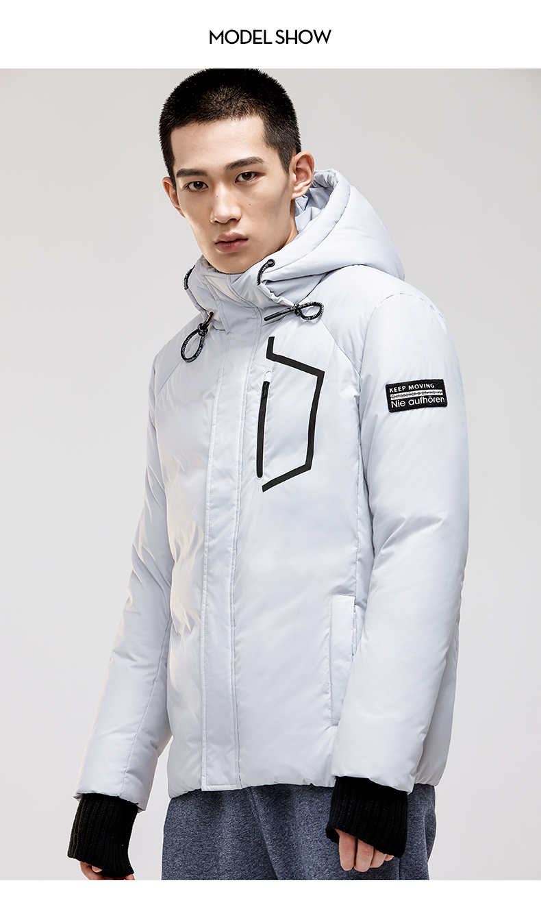 Anta sports down jacket nam mùa đông 2018 mới dày ấm áp thể thao cotton nam áo khoác ngắn —