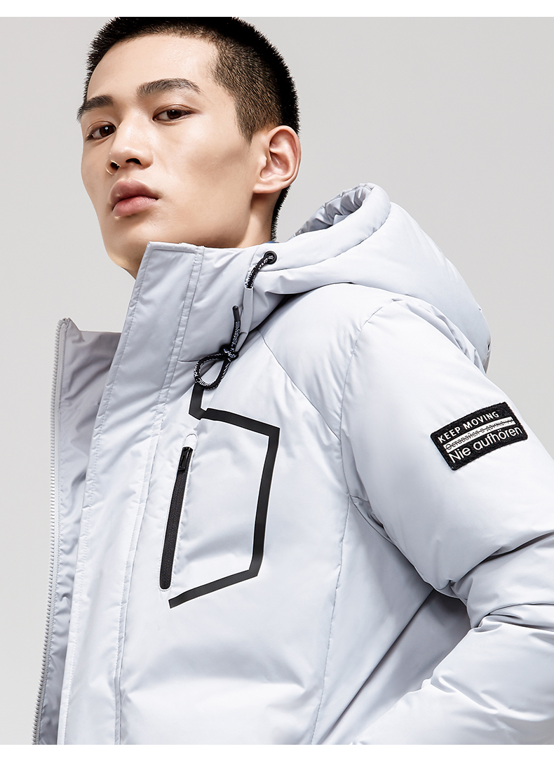 Anta sports down jacket nam mùa đông 2018 mới dày ấm áp thể thao cotton nam áo khoác ngắn —