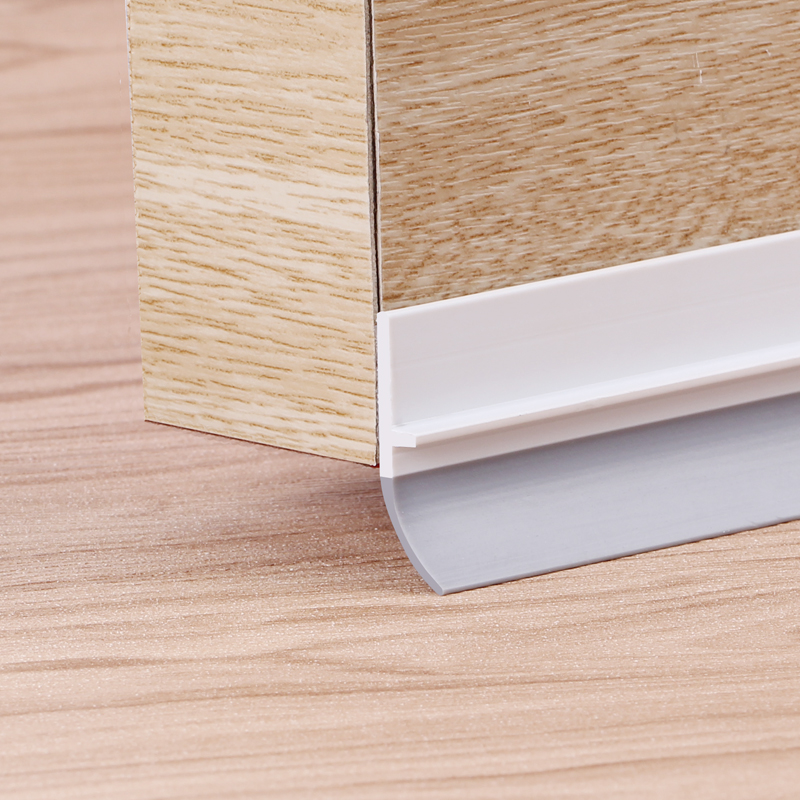 Self Adhesive Door Bottom Sealing Strip Room Door Soundproof Anti