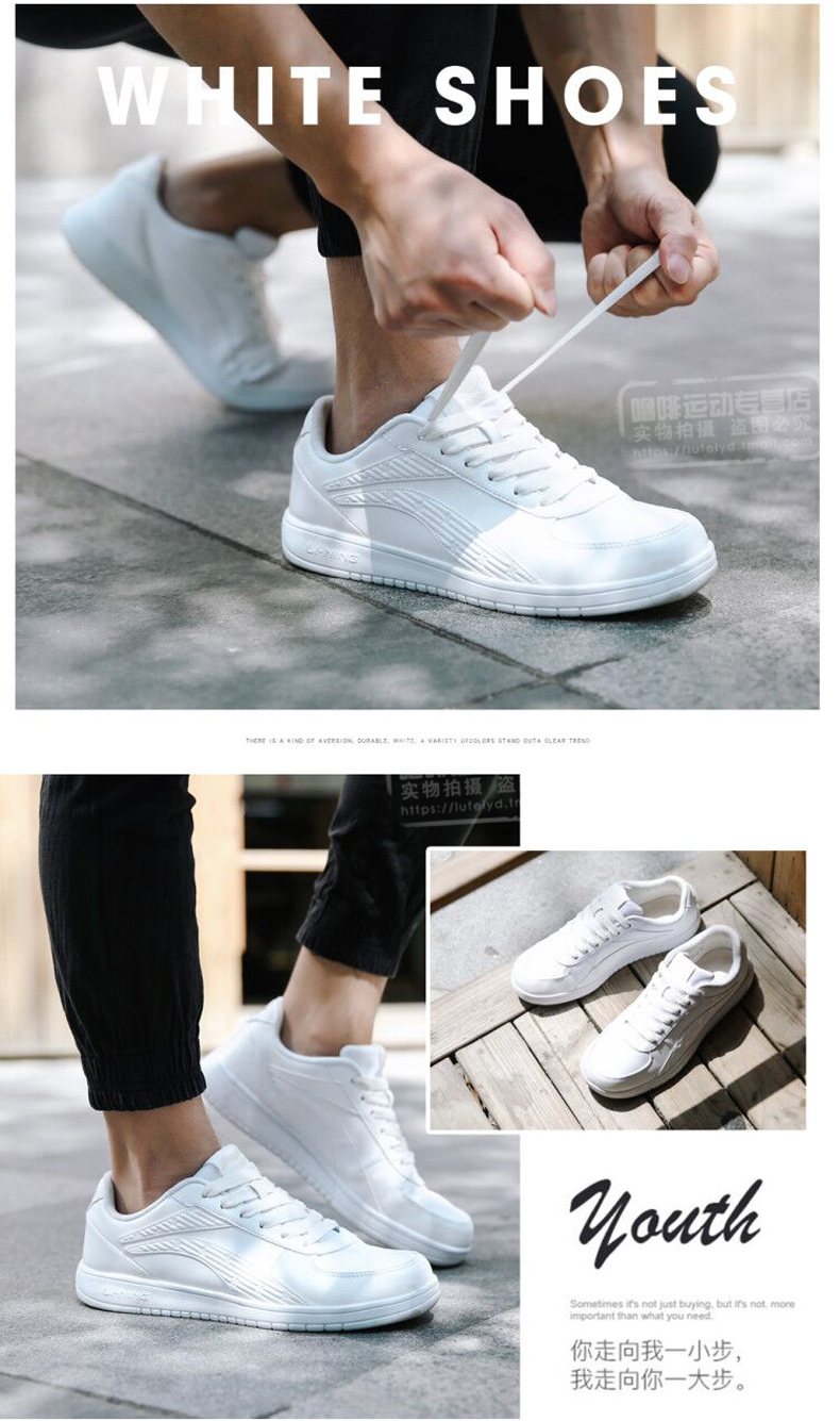 Giày nam Li Ning giày thông thường đốt rồng mùa đông giày đế bệt giày thể thao adidas nữ