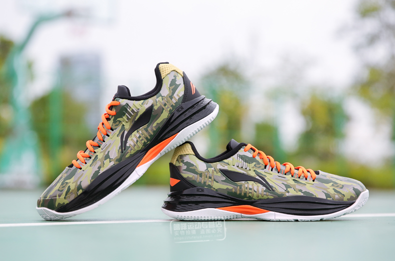 Li Ning của nam giới giày air raid 2 thế hệ cao giày bóng rổ lội lội chịu mài mòn thể thao thoáng khí cát giày nam abak035 giày sport nam
