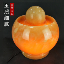 Natural jade creative feng shui ball desktop ornaments feng shui town house fortune transfer home running water