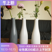 W1962 export European Nordic style simple matte tricolor flower oil bottle water jar soy sauce bottle