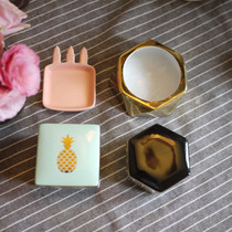 W1962 exported to the United States R home decoration small butterfly jewelry box ashtray Candlestick and other ornaments