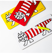  W1962 Sweden imported Nordic style childlike birch bakelite board striped cat wood cutting board Cutting board