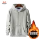 Áo len hoodie kích thước lớn áo len nam có mũ trùm đầu rộng cộng với áo thun béo nam và nữ phiên bản mới của áo khoác quần jean nam rách