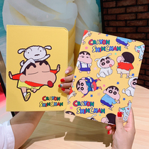 Crayon 10 2 apples ipad9 covers air4 cartoon pro10 5 shatter-resistant Pro11 soft shell 8 adorable