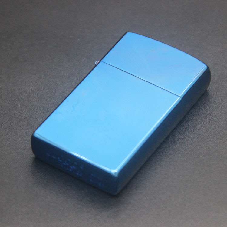 zorro sullo ZC7 pure copper new blue slim smart narrow version lengthened with super slim kerosene lighter lady business