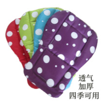 Bicycle electric car child seat thickened cotton cushion cushion baby stroller dining chair car high-grade Oxford cloth