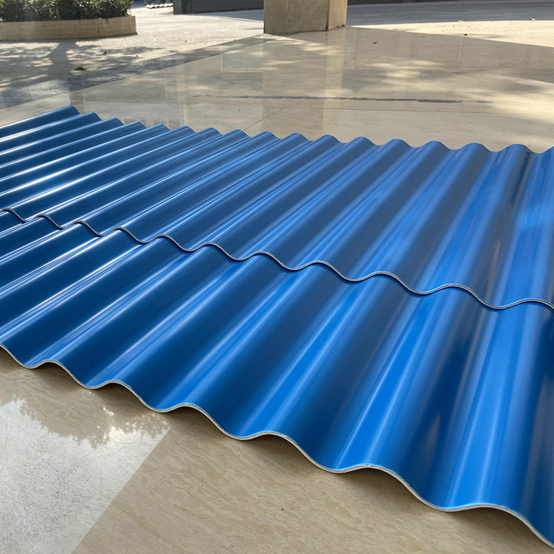 pvc plastic tile color steel tile insulation canopy asbestos tile rubber tile corrugated tile resin tile roof thickening eaves