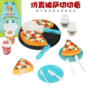 Chơi nhà để xem mô phỏng pizza đồ chơi mô phỏng cuộc sống trẻ em đồ chơi nhà bếp góc mẫu giáo