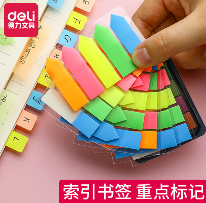 9060 9060 9062 9063 9064 9064 fluorescent film Classification convenience Index sticker indicating striking strips 5 colors