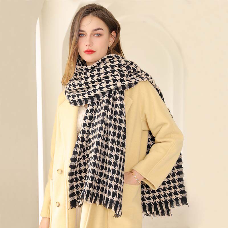 Candy Keen scarf female 2022 winter new all-match thickened scarf birthday gift for girlfriend
