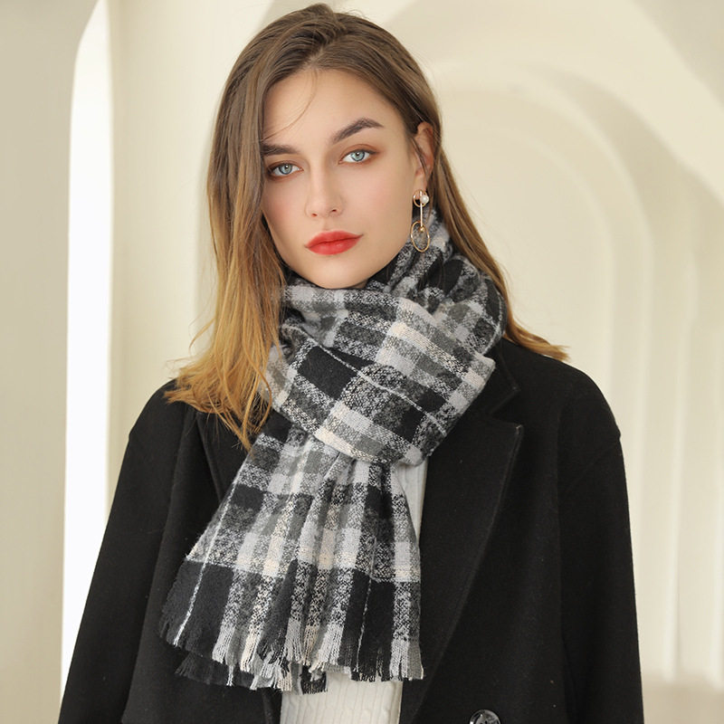 Candy Keen scarf female 2022 winter new fashion temperament shawl birthday gift for girlfriend