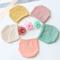 Vớ một nửa đôi tất nữ mùa hè mỏng nửa vớ đế trước khi tất lòng bàn tay cotton không có rễ cao gót vớ chống trượt vớ vô hình - Vớ mắt cá chân tất đùi nữ dễ thương