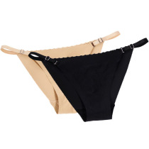 Bikini butt lift leggings Anti-naked swimsuit panties leggings conservative women adjust safety nail underpants