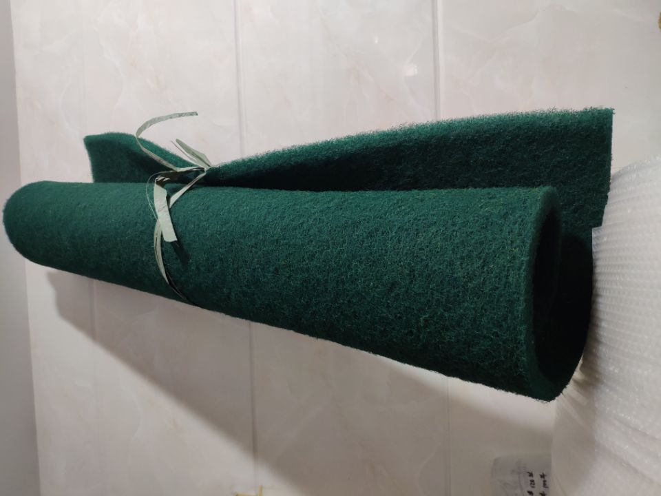 Industrial cleaning cloth Stainless steel strong drawing polishing rust removal decontamination deburring melon cloth green