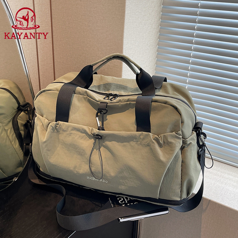 Kayanty Dry and Wet Separation Sports Fitness Bag, Travel and Maternity Storage Luggage Bag, Large Capacity Short-Distance Travel Bag