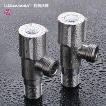 Triangle valve 304 stainless steel thickened water heater faucet switch water valve angle valve