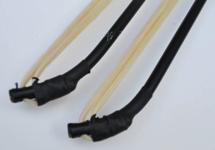 Nhạc cụ Phụ kiện Sihu Phụ kiện Bass Sihu Nơ Cá mun Cá trắng Đuôi ngựa Handmade - Phụ kiện nhạc cụ