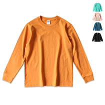 210G kilograms of men and women long sleeve t-shirt pure cotton fall New frontier cotton white round collar bottom jersey necrosweaters seamless