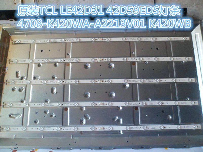 Apply to TCL LE42D31 42D59EDS Light Strip 4708-K420WA-A2213V01 K420WB