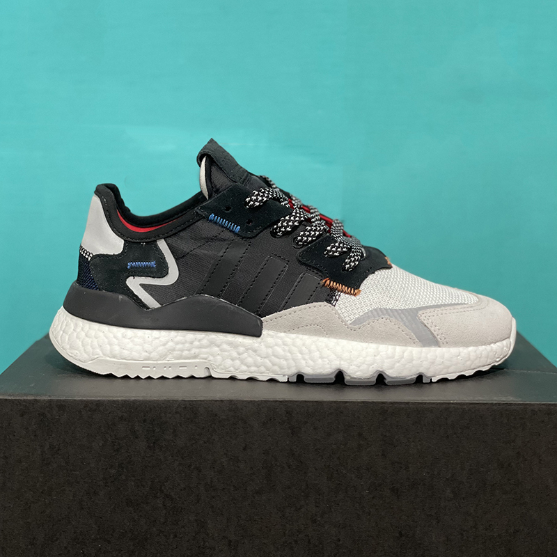 Authentic Men's Shoes Night Walker Women's Shoes Three Stripes Night Jogger Real Popcorn Jogger Shock Absorption Authentic Men's Shoes Night Walker Women's Shoes Three Stripes Night Jogger Real Popcorn Jogger Shock Absorption