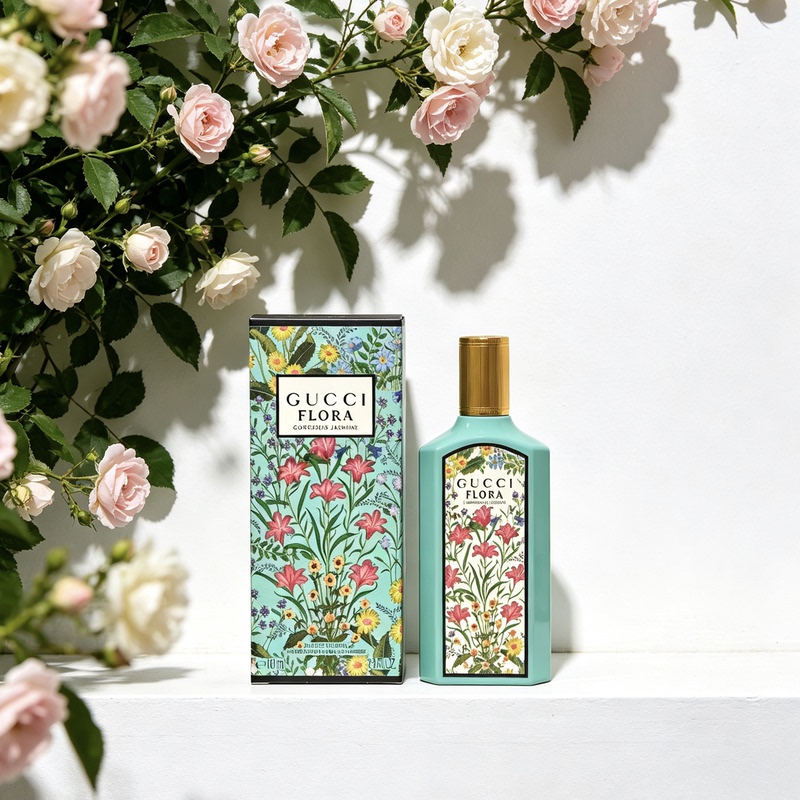 Gucci Flora Jasmine Women's Perfume 100ml Edp Long-Lasting Fragrance Gucci Flora Jasmine Women's Perfume 100ml Edp Long-Lasting Fragrance