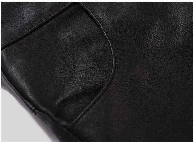 Pantalon cuir homme droit pour hiver - Ref 1491990 Image 20