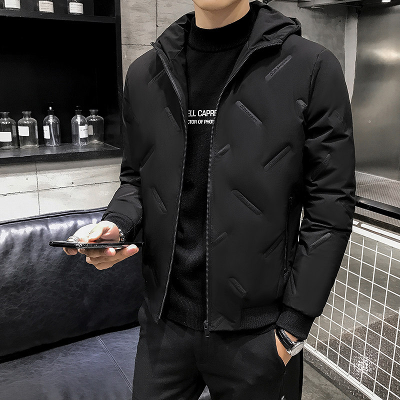 Rich bird 2019 short white duck down winter down jacket trend ultra-thin warm Korean version of the explosion casual men's coat